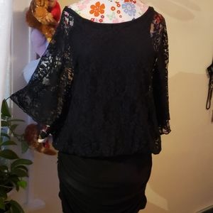 Lace top dress (mini)
